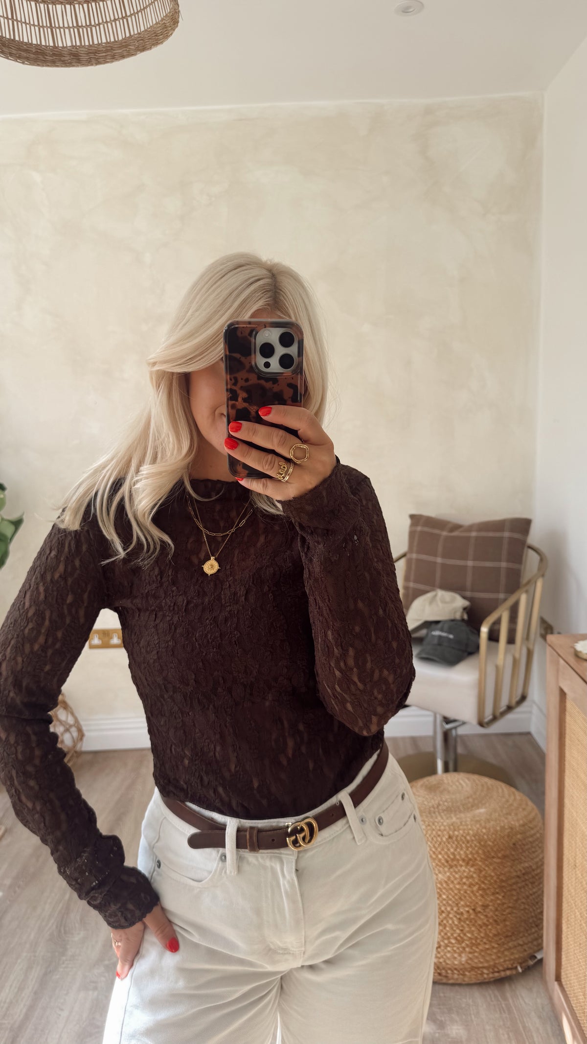 Lacey Lace Top