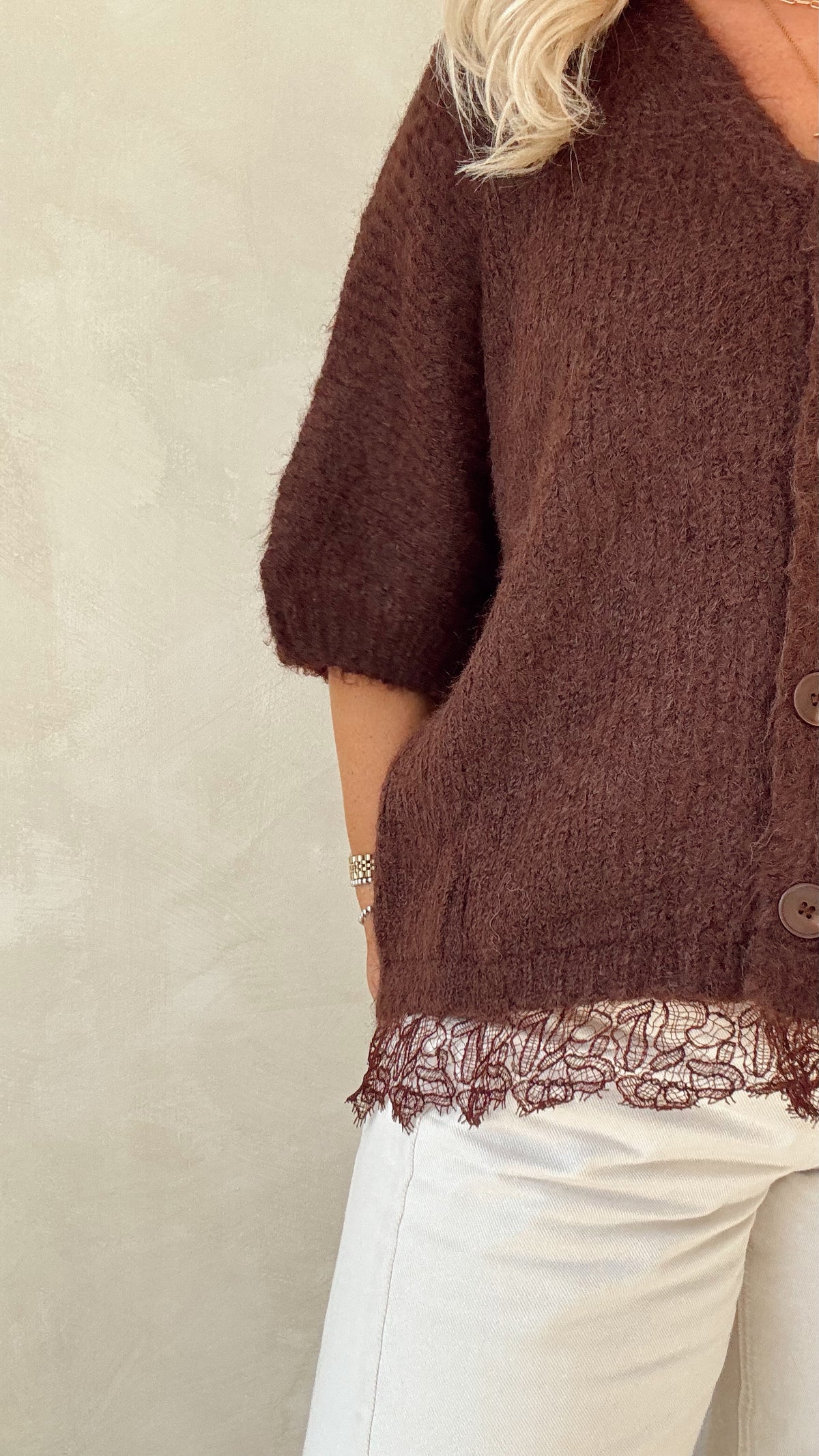 Amelie Lace Cardigan
