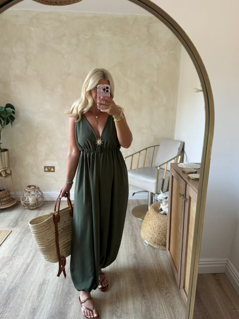The Golden Goddess Jumpsuit