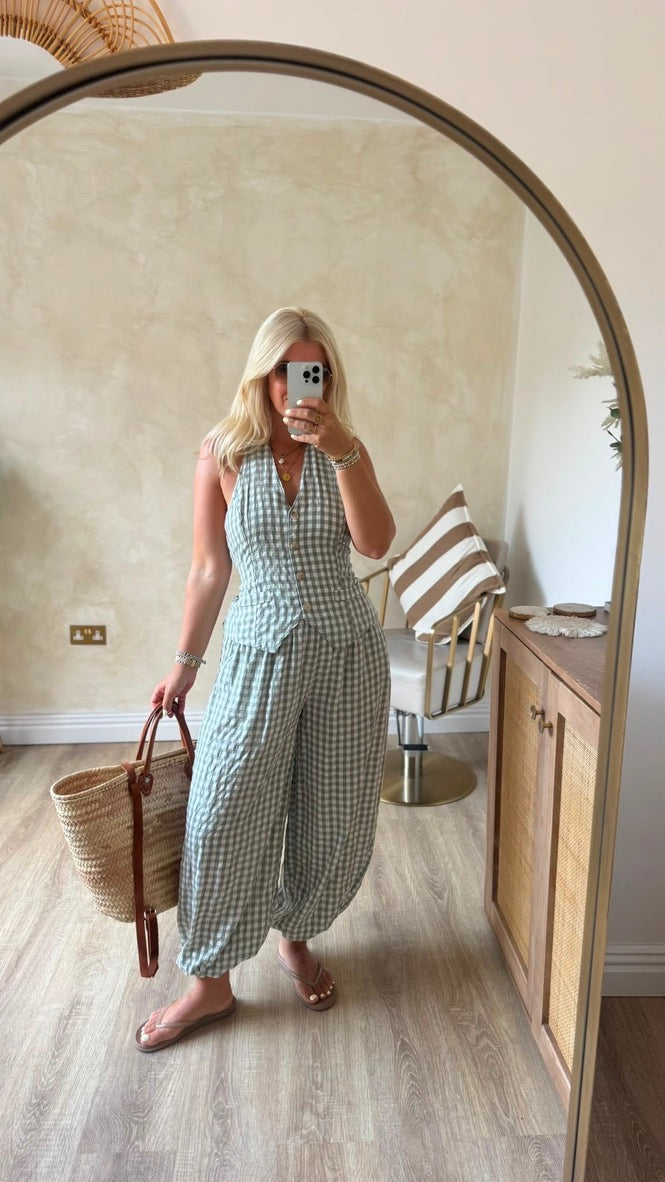 Willow Gingham Set