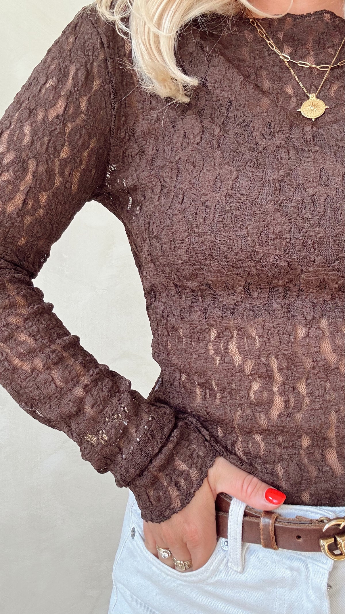 Lacey Lace Top