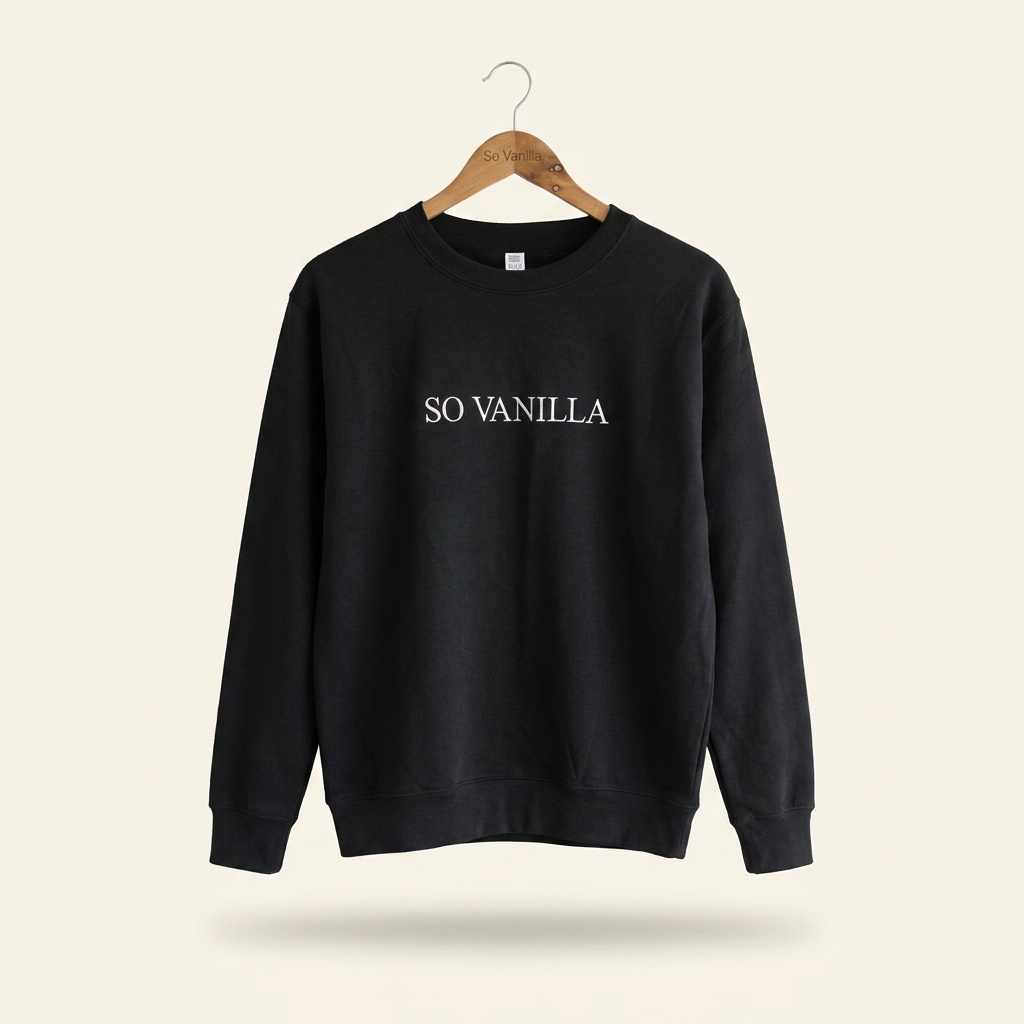 So Vanilla Message Sweatshirt