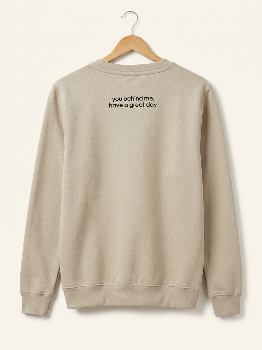 So Vanilla Message Sweatshirt