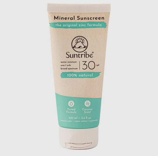 Suntribe Natural Mineral Sunscreen Spf 30