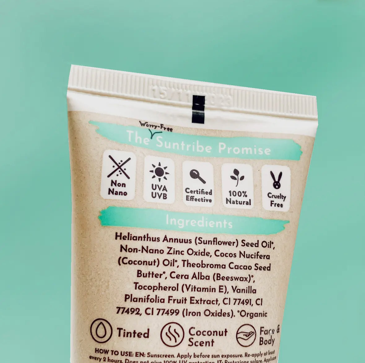 Suntribe Natural Mineral Sunscreen Spf 30