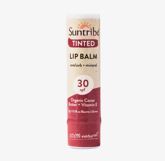 Suntribe Organic Mineral SPF 30 Tinted Lip Balm