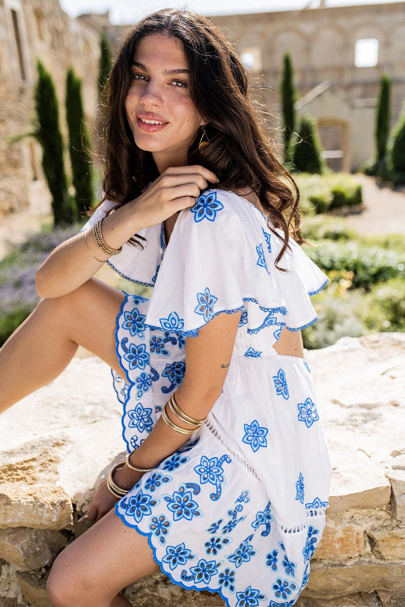 Piti Cuiti Crete Short Dress