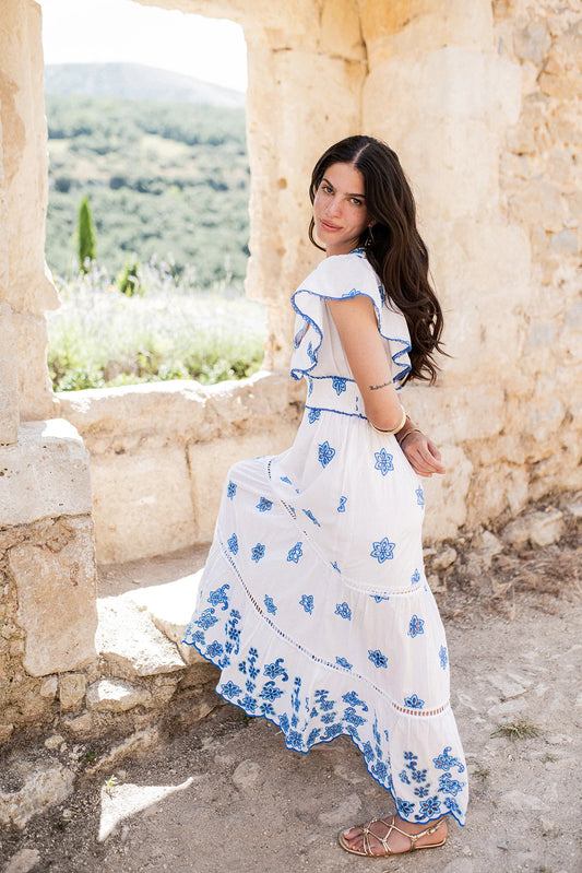 Piti Cuiti Creta Long Dress