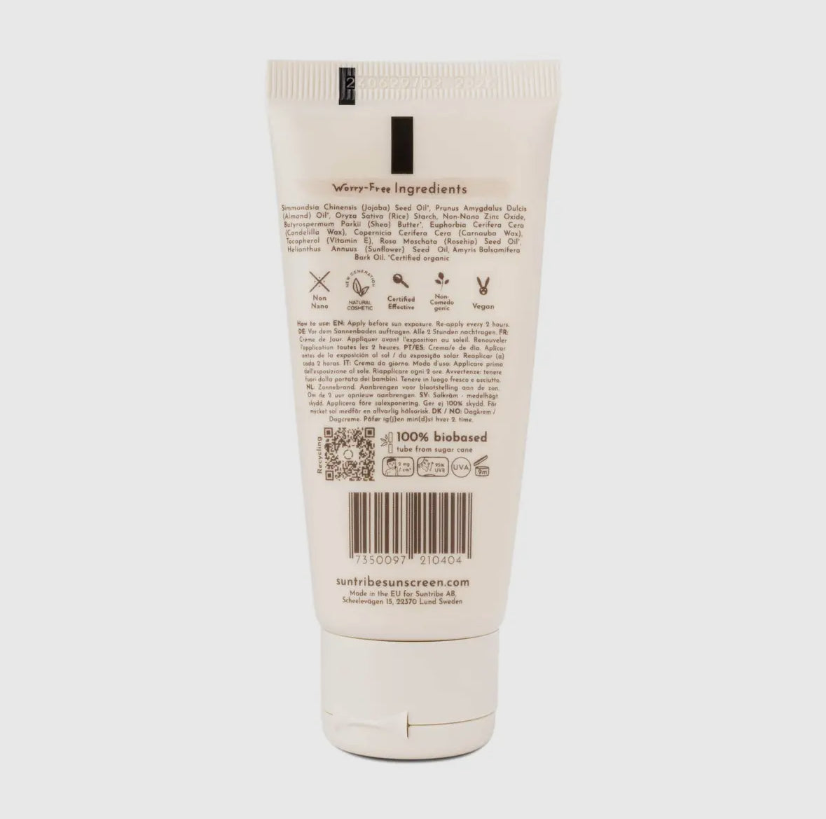 Suntribe Natural Mineral Day Cream Spf 20 Untinted