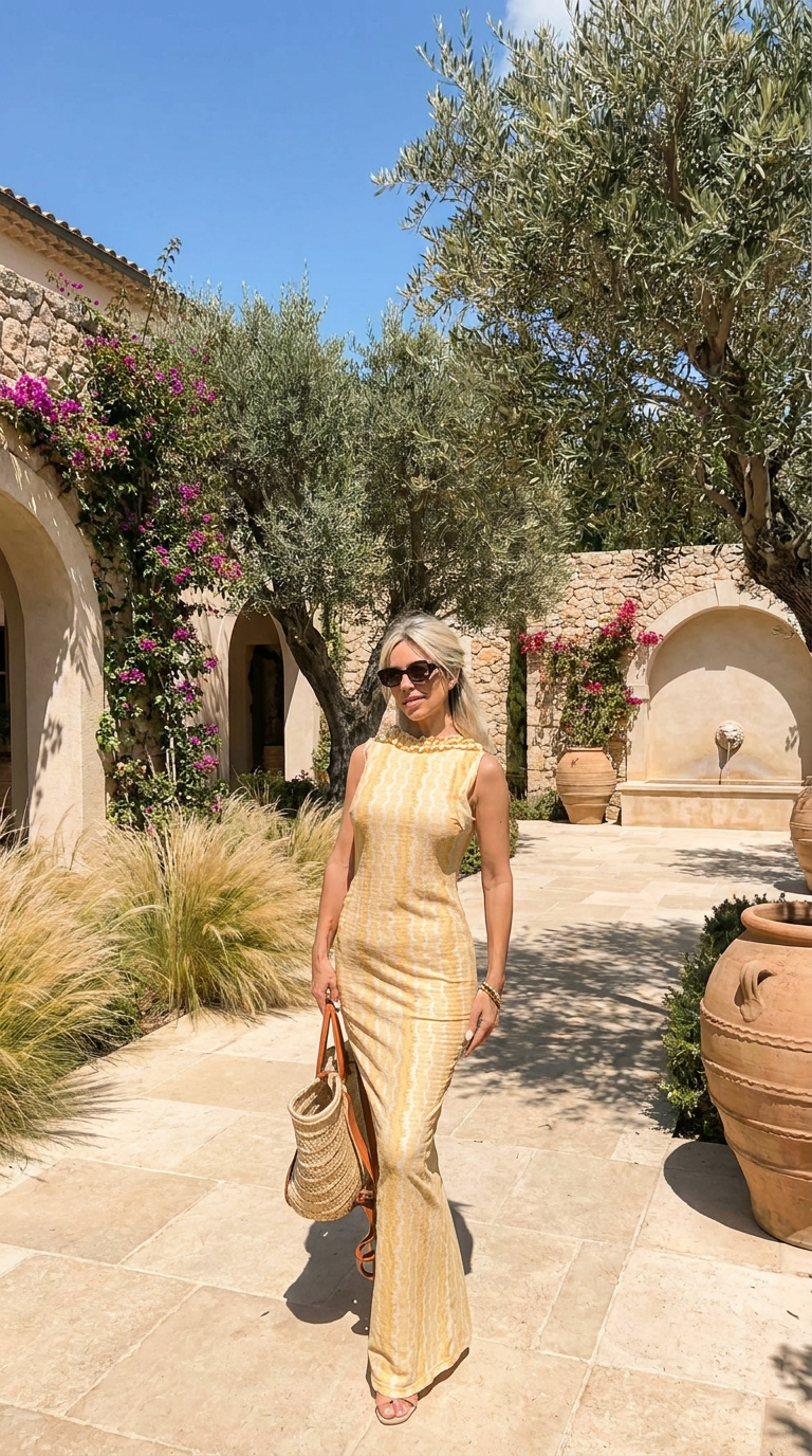 Lemon Capri Dress
